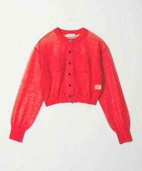 EMMEL REFINES/＜EMMEL REFINES＞EM HW FILMY シアー クルーネック カーディガン/カーディガン / ボレロ