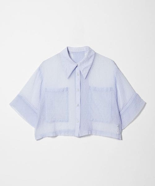 EMMEL REFINES/＜EMMEL REFINES＞EM シアー ポコ シャツ/シャツ / ブラウス