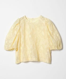 EMMEL REFINES/＜EMMEL REFINES＞EM フラワー シシュウ シアー ブラウス/シャツ / ブラウス