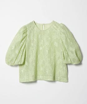 EMMEL REFINES/＜EMMEL REFINES＞EM フラワー シシュウ シアー ブラウス/シャツ / ブラウス