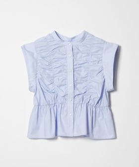 EMMEL REFINES/＜EMMEL REFINES＞EM シャーリング フレア ブラウス/シャツ / ブラウス