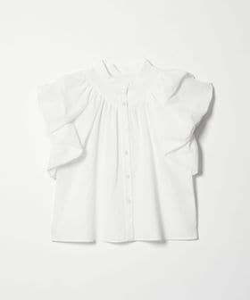 EMMEL REFINES/＜EMMEL REFINES＞EM バンドカラー パフスリーブ ブラウス/シャツ / ブラウス