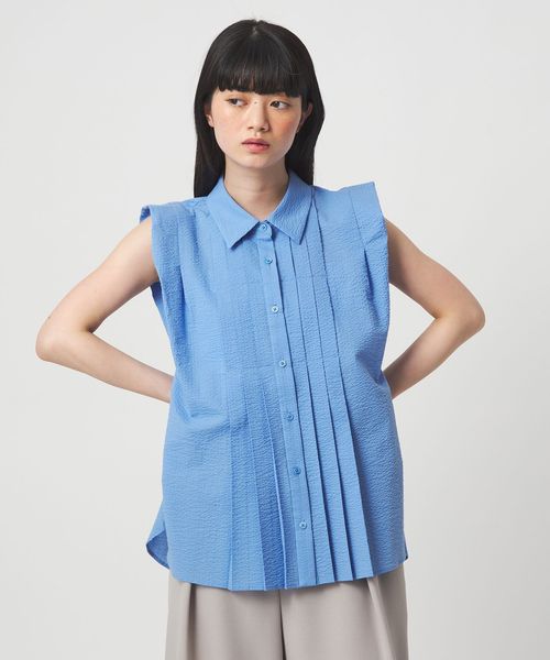 EMMEL REFINES/＜EMMEL REFINES＞EM ワンダーウェーブ フロントタック ブラウス/シャツ / ブラウス