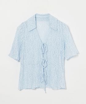 EMMEL REFINES/＜EMMEL REFINES＞カットレース リボン トップス/Tシャツ / カットソー