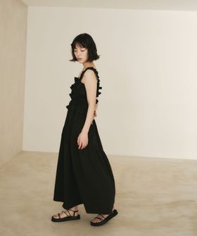 EMMEL REFINES/＜EMMEL REFINES＞EM フリル ギャザー ワンピース/ワンピース