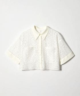 EMMEL REFINES/＜EMMEL REFINES＞EM ラッセルレース ショートスリーブ シャツ/シャツ / ブラウス