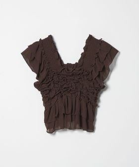 EMMEL REFINES/＜EMMEL REFINES＞EM フリルカット ビスチェ/タンクトップ / キャミソール