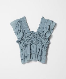 EMMEL REFINES/＜EMMEL REFINES＞EM フリルカット ビスチェ/タンクトップ / キャミソール