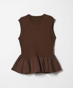 EMMEL REFINES/＜EMMEL REFINES＞EM スソバルーン ノースリーブ ニット/ニット / セーター