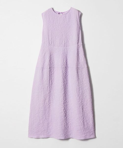 EMMEL REFINES/＜EMMEL REFINES＞EM フクレジャガード ノースリーブ ワンピース/ワンピース