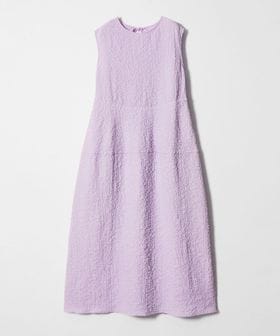 EMMEL REFINES/＜EMMEL REFINES＞EM フクレジャガード ノースリーブ ワンピース/ワンピース