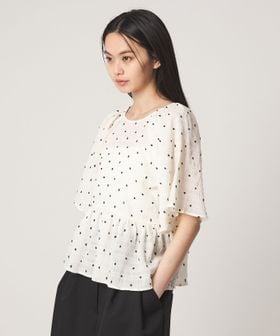EMMEL REFINES/＜EMMEL REFINES＞EM カットドビー 2WAY ブラウス/シャツ / ブラウス