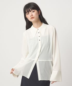 EMMEL REFINES/＜EMMEL REFINES＞EM スソキリカエ トロミ シャツ/シャツ / ブラウス