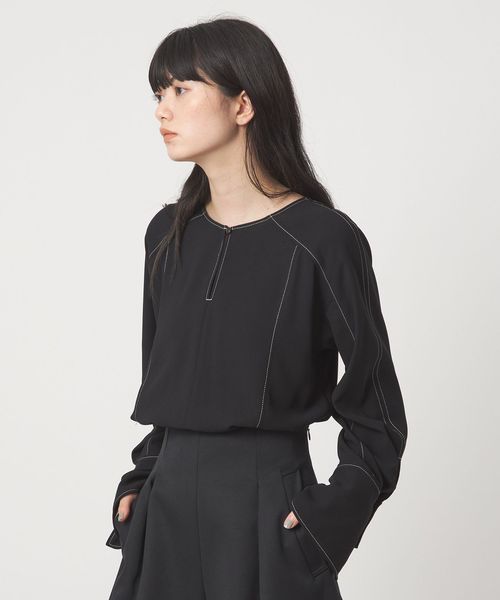 EMMEL REFINES/＜EMMEL REFINES＞EM ハイショク ステッチ 2WAY ブラウス/シャツ / ブラウス