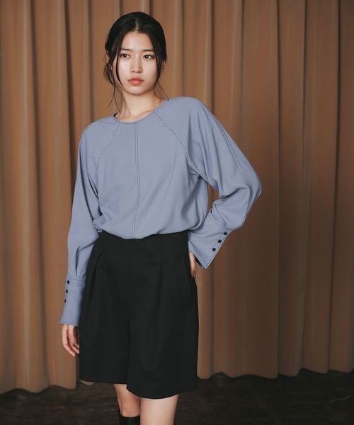 EMMEL REFINES/＜EMMEL REFINES＞EM ハイショク ステッチ 2WAY ブラウス/シャツ / ブラウス