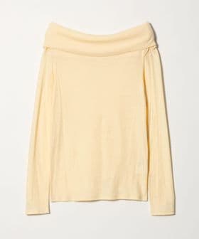 EMMEL REFINES/＜EMMEL REFINES＞EM フライス ルーズフィット オフショルダー カットソー/Tシャツ / カットソー