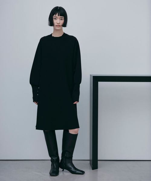 EMMEL REFINES/＜EMMEL REFINES＞EM Aライン ミニ ニット ワンピース/ワンピース
