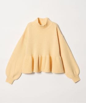 EMMEL REFINES/＜EMMEL REFINES＞EM TRNT ペプラム クルーネック ニットプルオーバー/ニット / セーター
