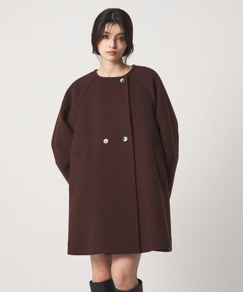 EMMEL REFINES/＜EMMEL REFINES＞EM ノーカラー テントコート/ノーカラーコート