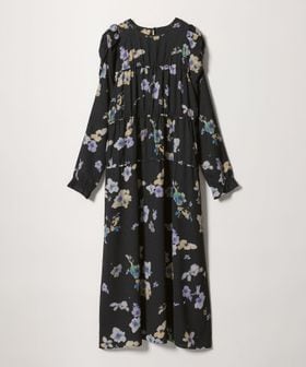 EMMEL REFINES/＜EMMEL REFINES＞EM カットドビー プリント ティアード ワンピース/ワンピース