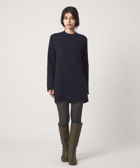 EMMEL REFINES/＜EMMEL REFINES＞EM HW スカシアミ ミニニット ワンピース/ワンピース