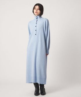 EMMEL REFINES/＜EMMEL REFINES＞EM ネップ Iライン ニットワンピース/ワンピース