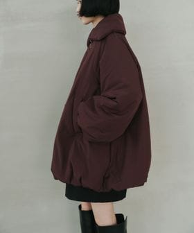 EMMEL REFINES/＜EMMEL REFINES＞EM ビッグカラー コクーン パファー コート/その他コート / ブルゾン