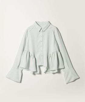 EMMEL REFINES/＜EMMEL REFINES＞EM ペプラム ステッチ トロミ シャツ/シャツ / ブラウス