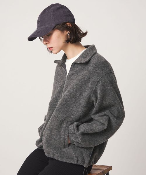 john masters UNITED ARROWS/＜john masters UNITED ARROWS＞フリース ハーフジップ プルオーバー /Tシャツ / カットソー