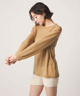 john masters UNITED ARROWS/＜john masters UNITED ARROWS＞アルガンオイル クルーネック ロングスリーブ カットソー/Tシャツ / カットソー