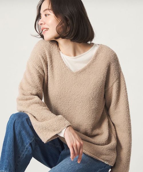 john masters UNITED ARROWS/＜john masters UNITED ARROWS＞MOCO 2WAYネック プルオーバー/ニット / セーター