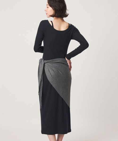 john masters UNITED ARROWS/＜john masters UNITED ARROWS＞アルガンオイル カットソー ワンピース/ワンピース