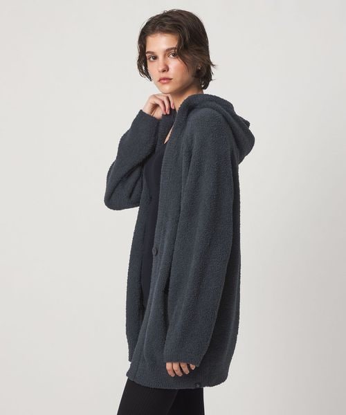 john masters UNITED ARROWS/＜john masters UNITED ARROWS＞ MOCO フード ロングカーディガン/カーディガン / ボレロ
