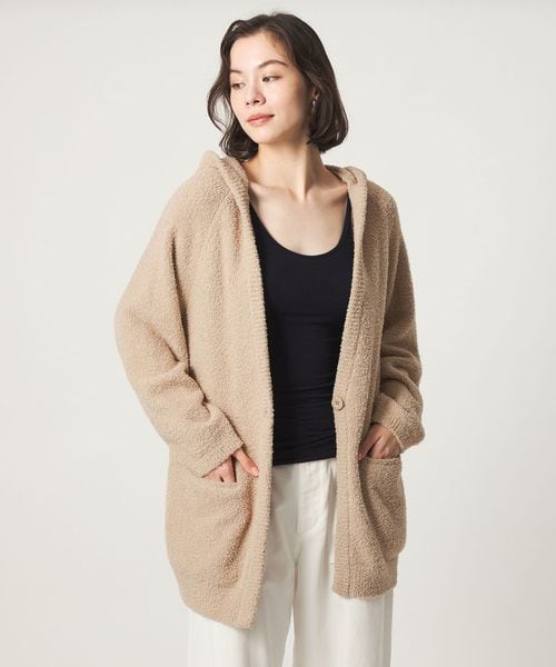 john masters UNITED ARROWS/＜john masters UNITED ARROWS＞ MOCO フード ロングカーディガン/カーディガン / ボレロ