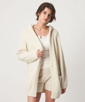 john masters UNITED ARROWS/＜john masters UNITED ARROWS＞ MOCO フード ロングカーディガン/カーディガン / ボレロ