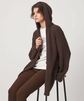 john masters UNITED ARROWS/＜john masters UNITED ARROWS＞ MOCO フード ロングカーディガン/カーディガン / ボレロ