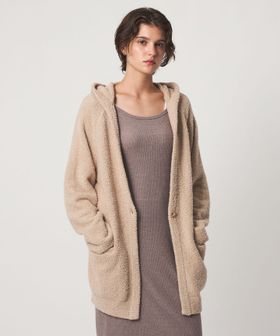 john masters UNITED ARROWS/＜john masters UNITED ARROWS＞ MOCO フード ロングカーディガン/カーディガン / ボレロ