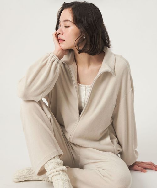 john masters UNITED ARROWS/＜john masters UNITED ARROWS＞パイル トラックカーディガン/カーディガン / ボレロ