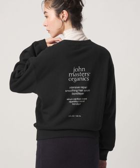 john masters UNITED ARROWS/＜john masters UNITED ARROWS＞ロゴ 裏毛 ロングスリーブ プルオーバー/スウェット / パーカー