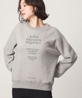 john masters UNITED ARROWS/＜john masters UNITED ARROWS＞ロゴ 裏毛 ロングスリーブ プルオーバー/スウェット / パーカー