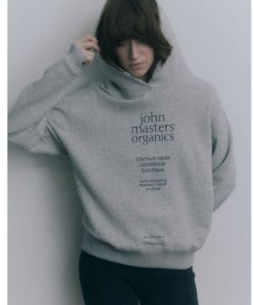 john masters UNITED ARROWS/＜john masters UNITED ARROWS＞ロゴ 裏毛 ロングスリーブ パーカー/スウェット / パーカー