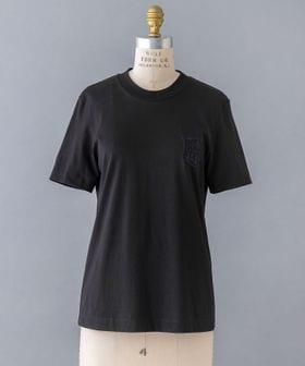 新品同様 ブラミンク 23SS PRE コットン 刺繍Tシャツ 半袖 エンブレム スプリングセール】極美品 2023SS ブラミンク BLAMINK コットン