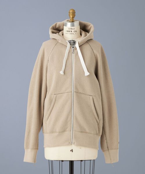 BLAMINK ブラミンク FALL 吊り 裏毛 ジップ パーカー スウェット BLAMINK - BLAMINK / ブラミンク | FALL 吊り 裏毛 ジップ