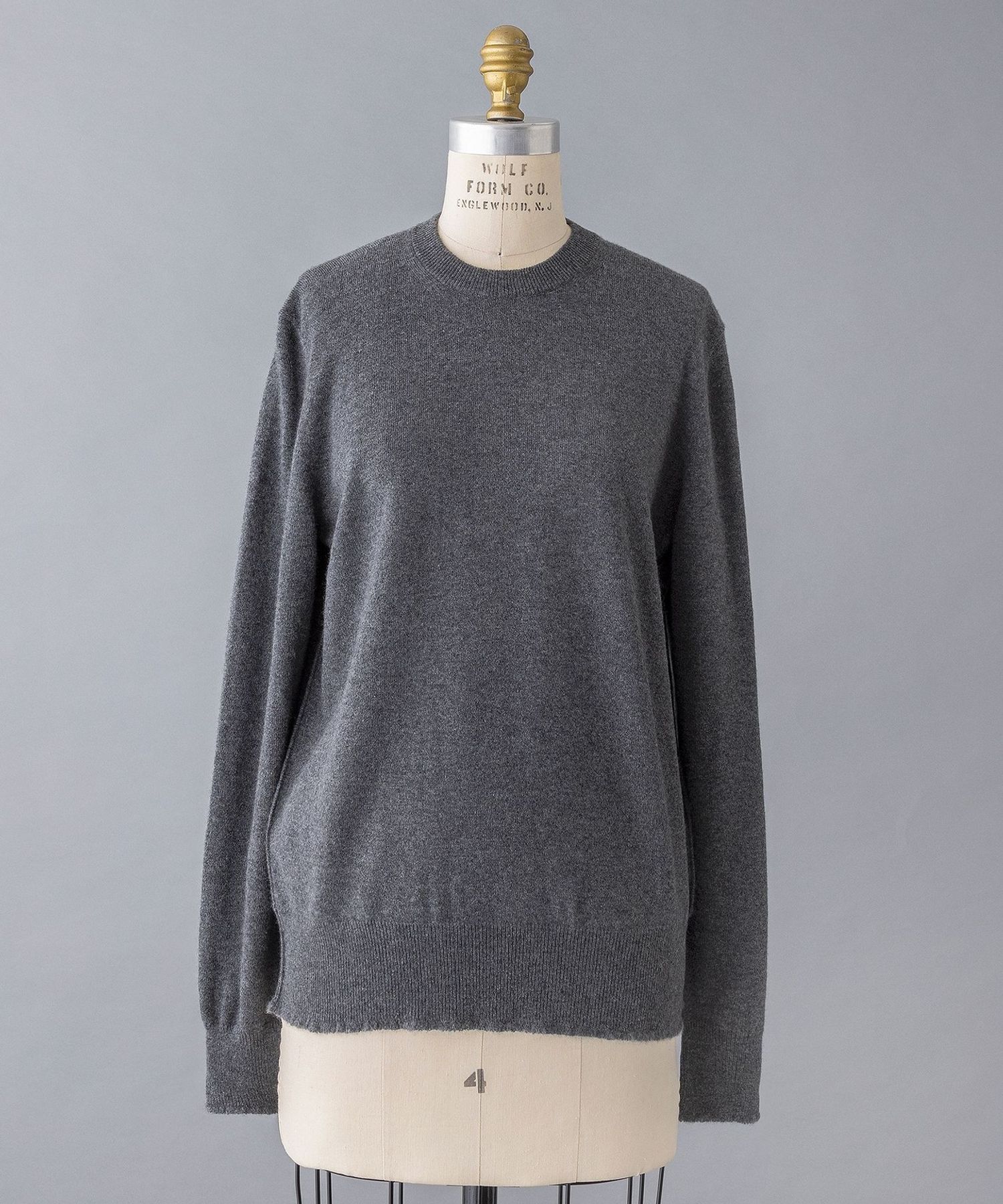 FALL 12Gクルーネックニット