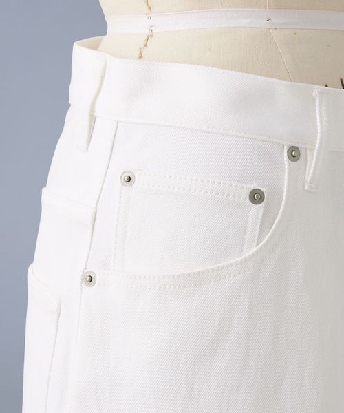 PRE バックポケットストレートパンツ