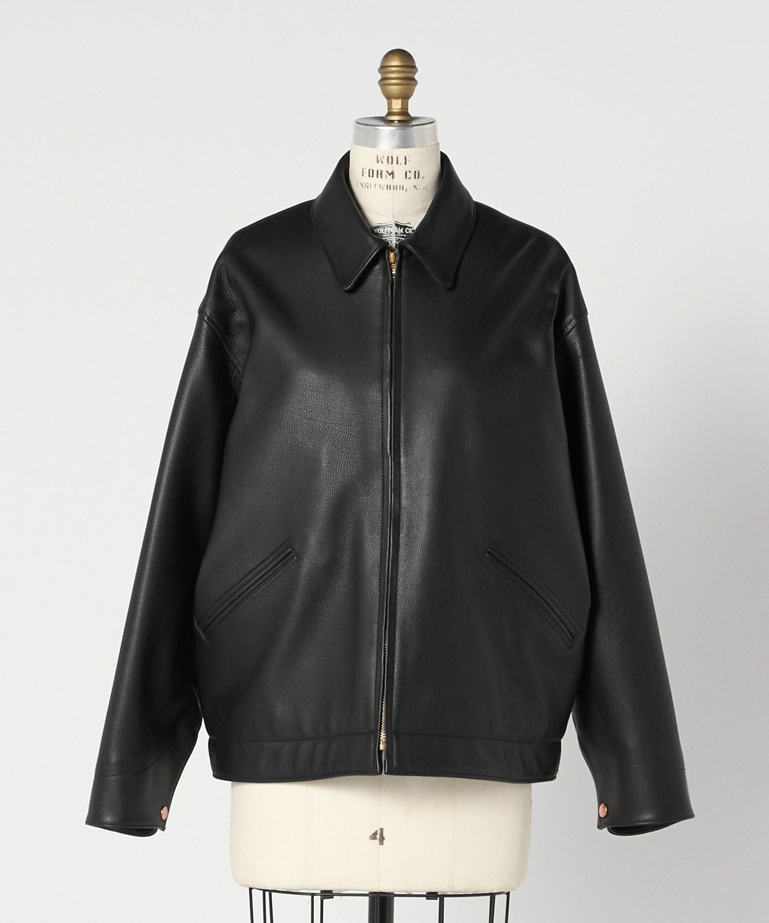 comoli 2020aw レザーライダース　カシミヤ COMOLIのレザージャケット – CASANOVA&CO