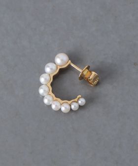 SOPHIE BILLE BRAHE＞ Petit Bcl Perle ピアス