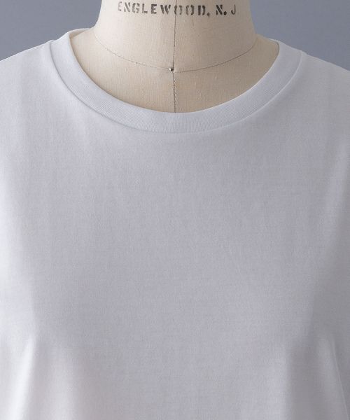 お値下げBLAMINK PRE ロゴパッチショートスリーブTEE ホワイト PRE ロゴパッチショートスリーブTEE