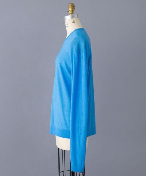 RESORT 18Gクルーネックロングスリーブニット