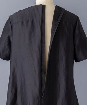 RESORT クルーネックロングワンピース